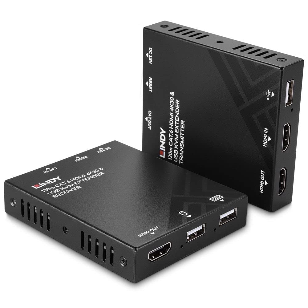 Amazon.com: LINDY 120m Cat.6 HDMI & USB KVM Extender : Electronics